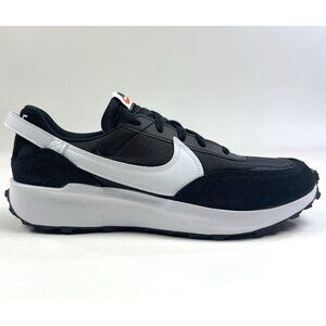 Nike Waffle Debut Mens 10.5 Black White Shoes Running Athletic DH9522-001